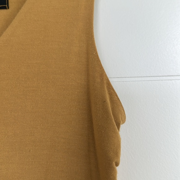 Workhall mustard yellow tank top - Picture 5 of 7